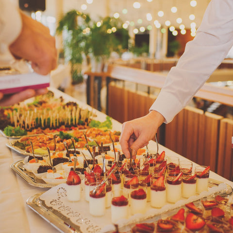 Kleines Lunchbuffet, 30 Personen