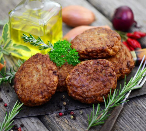 Warm meatballs (Frikadellen), 10 pieces