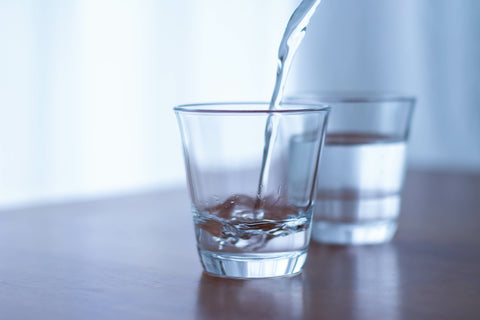 Water and soft drinks glasses